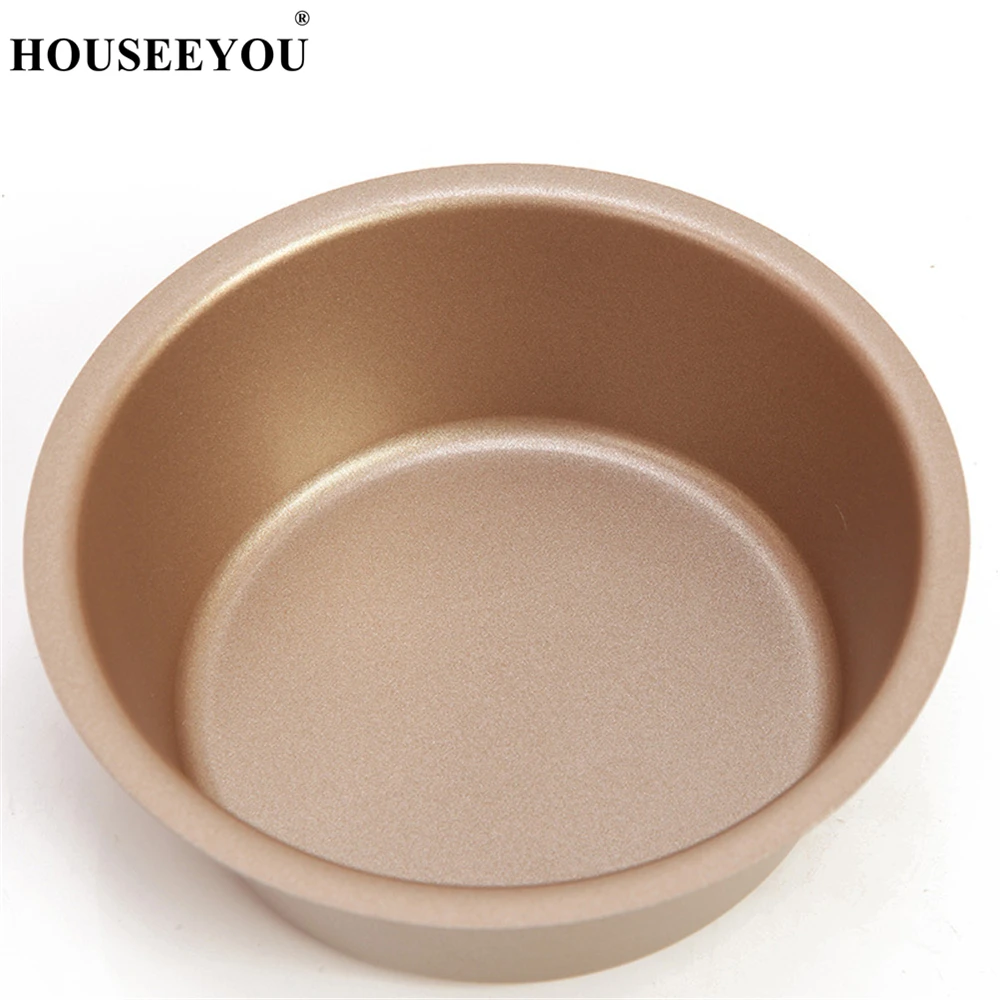 4 дюйма Круглые глубокие антипригарные формы для торта противень выпечки блюдо