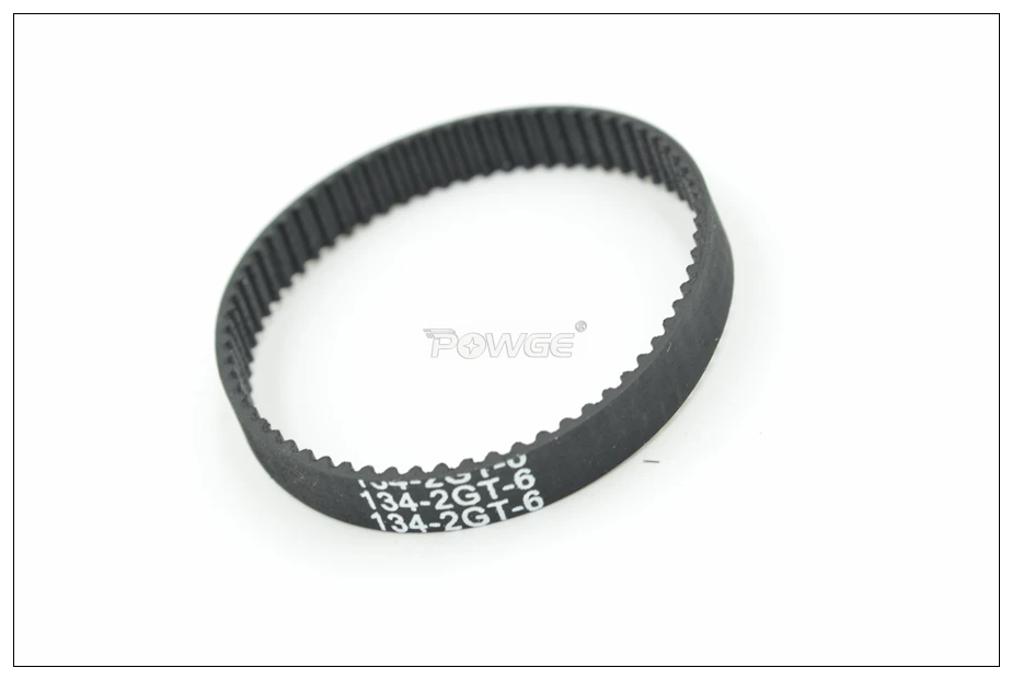 POWGE 130/132/134/136 2GT зубчатый ремень W = 3/6/9 мм зубы 65/66/67/68 GT2 замкнутому циклу