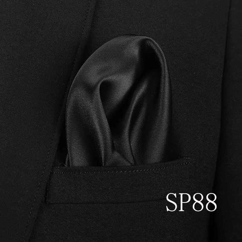 SP88 Vangise мужской нагрудный платок с квадратными карманами, Одноцветный синий платок, модный носовой платок для мужчин, аксессуары для делового костюма, 22 см* 22 см - Цвет: SP88