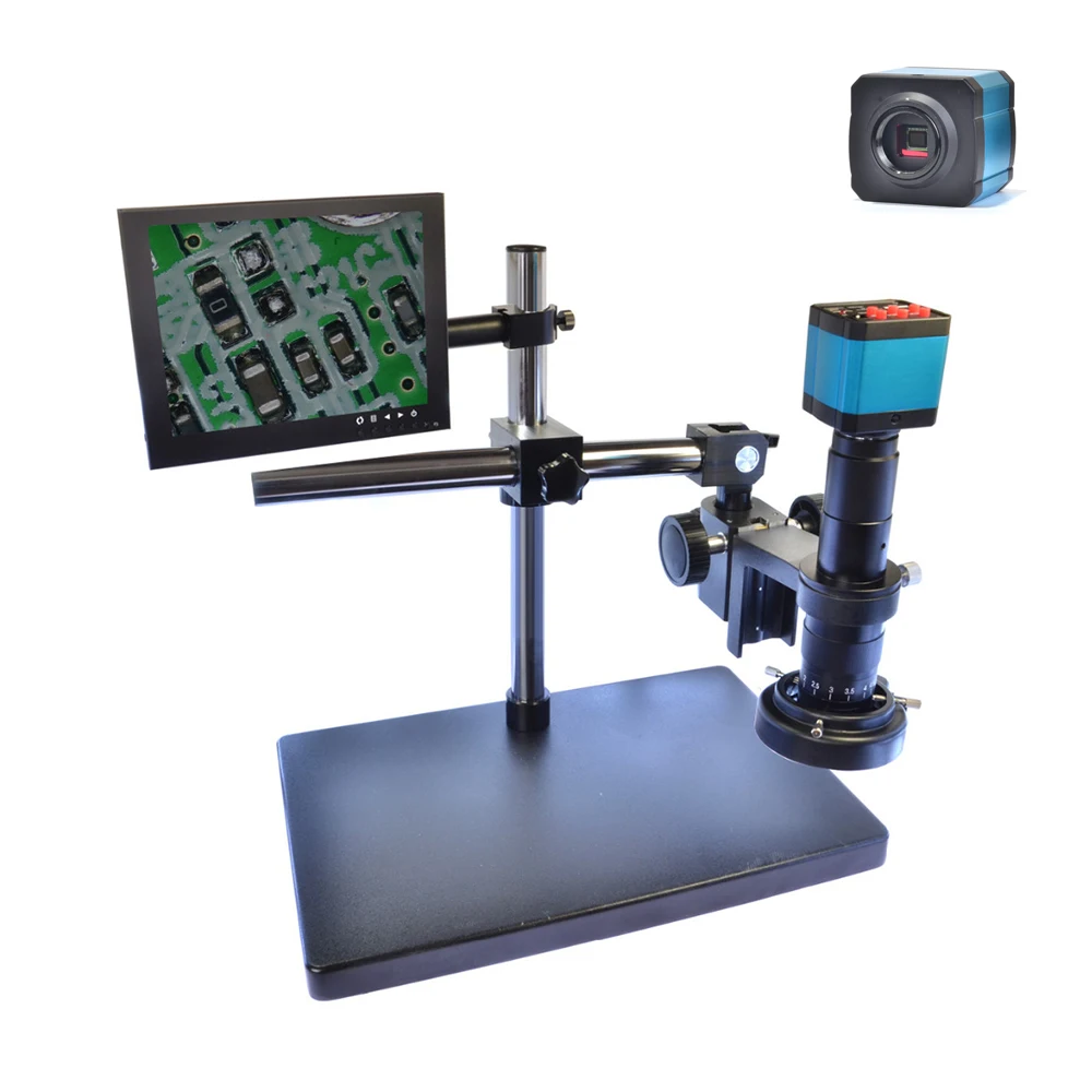 Микроскоп с камерой 14 МП HDMI USB|c-mount lens|14mp hdmimicroscope camera |