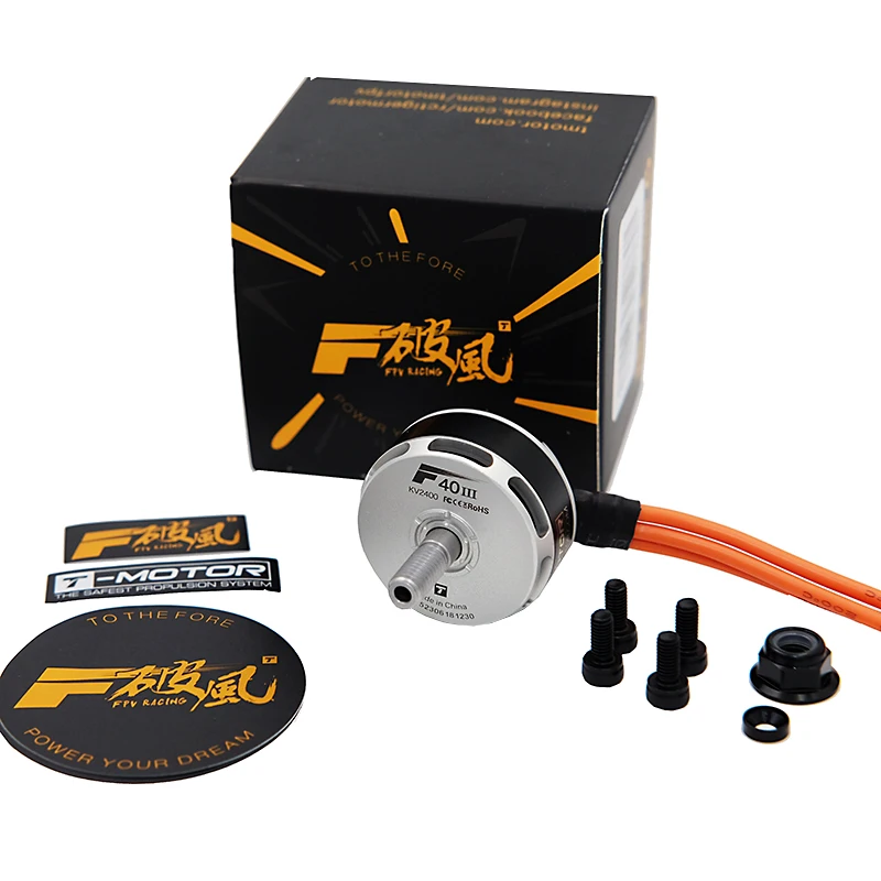 Т Мотор F40 III 2400KV 2600KV 2750 kvбесщеточный двигатель RC Drone FPV Racing Multi Rotor|Детали и