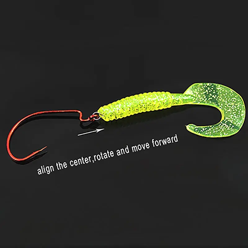 50 шт./упак. мягкие приманки пружинный замок булавки кривошипно крюк разъем