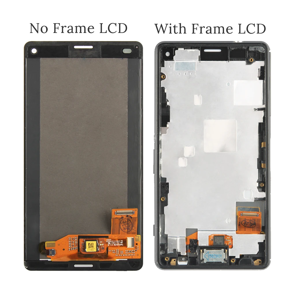 4 6 дюйма ЖК дисплей для Sony Xperia Z3 compact D5803 D5833 дигитайзер сенсорного экрана mini в