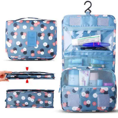 

Portable Multifunction Purse Box Travel Makeup Cosmetic Bag Toiletry Case Pouch