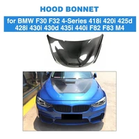 carbon fiber car racing hood bonnet engine cover for bmw 3 4 series f30 f32 f80 f82 f83