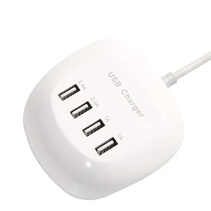 Быстрая зарядка для дома и путешествий 4 порта USB 100 А/1 А 240 в|Зарядные устройства