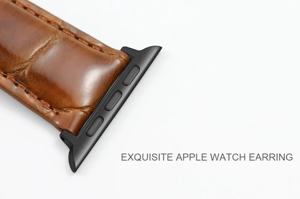 STJ телячьей кожи ремешок для наручных часов Apple Watch серии 3/2/1, 42 мм, 38 мм, версия для наручных часов Apple Watch спортивный ремешок для наручных часов iWatch серии 4 40 мм 44 мм