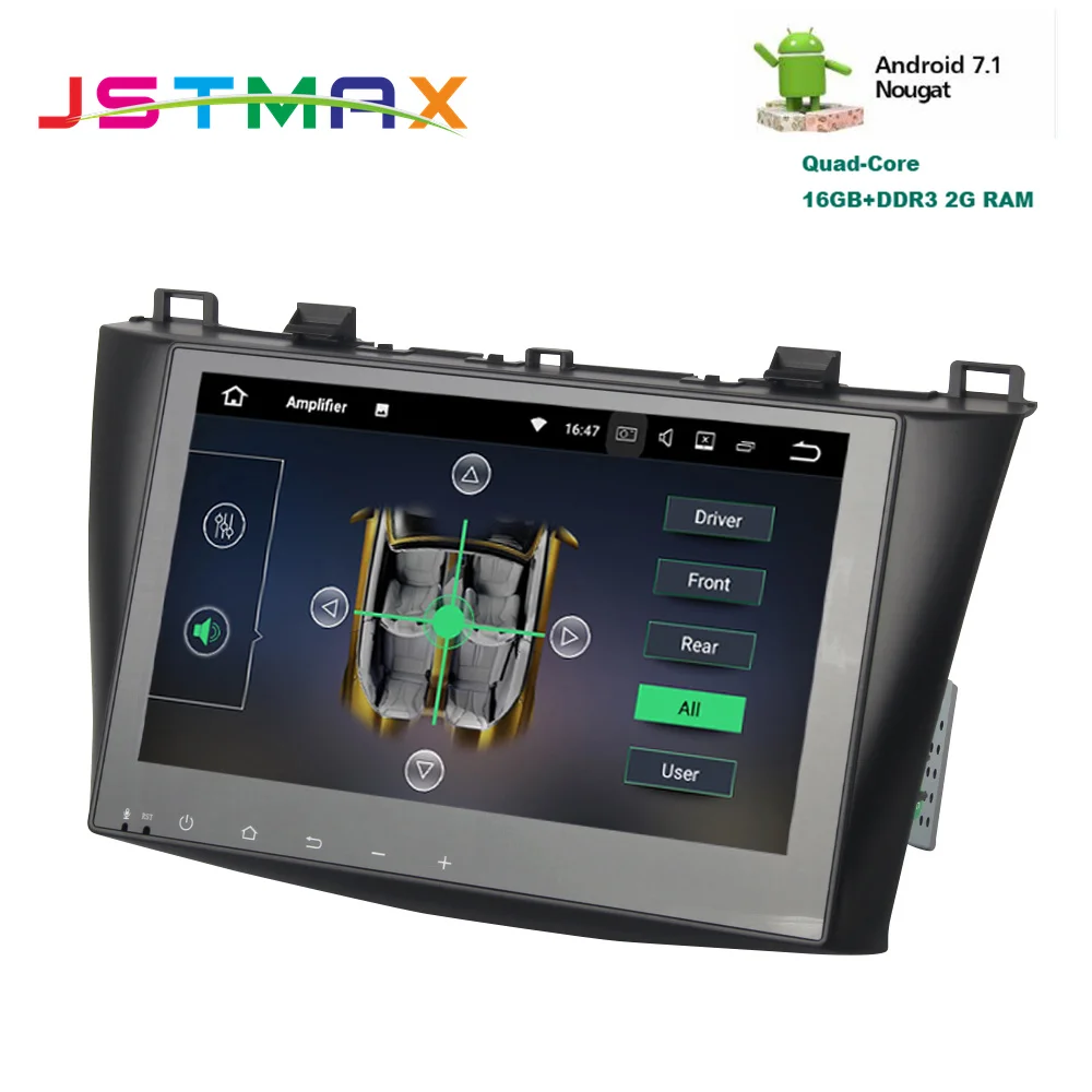 Автомобильный 2 din радио android 7.1.1 gps Navi для Mazda 3 2010 2012 Авторадио навигационное
