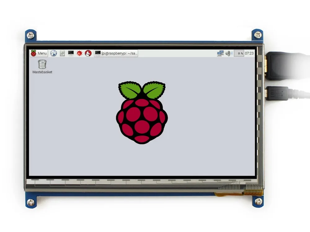 Raspberry Pi 3 Model B + комплект разработки 7 дюймовый HDMI LCD (C) двухцветный корпус карта Micro