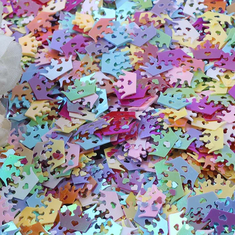 10g Корона свободные блестки для поделок средства ухода за кожей Lentejuelas ногтей