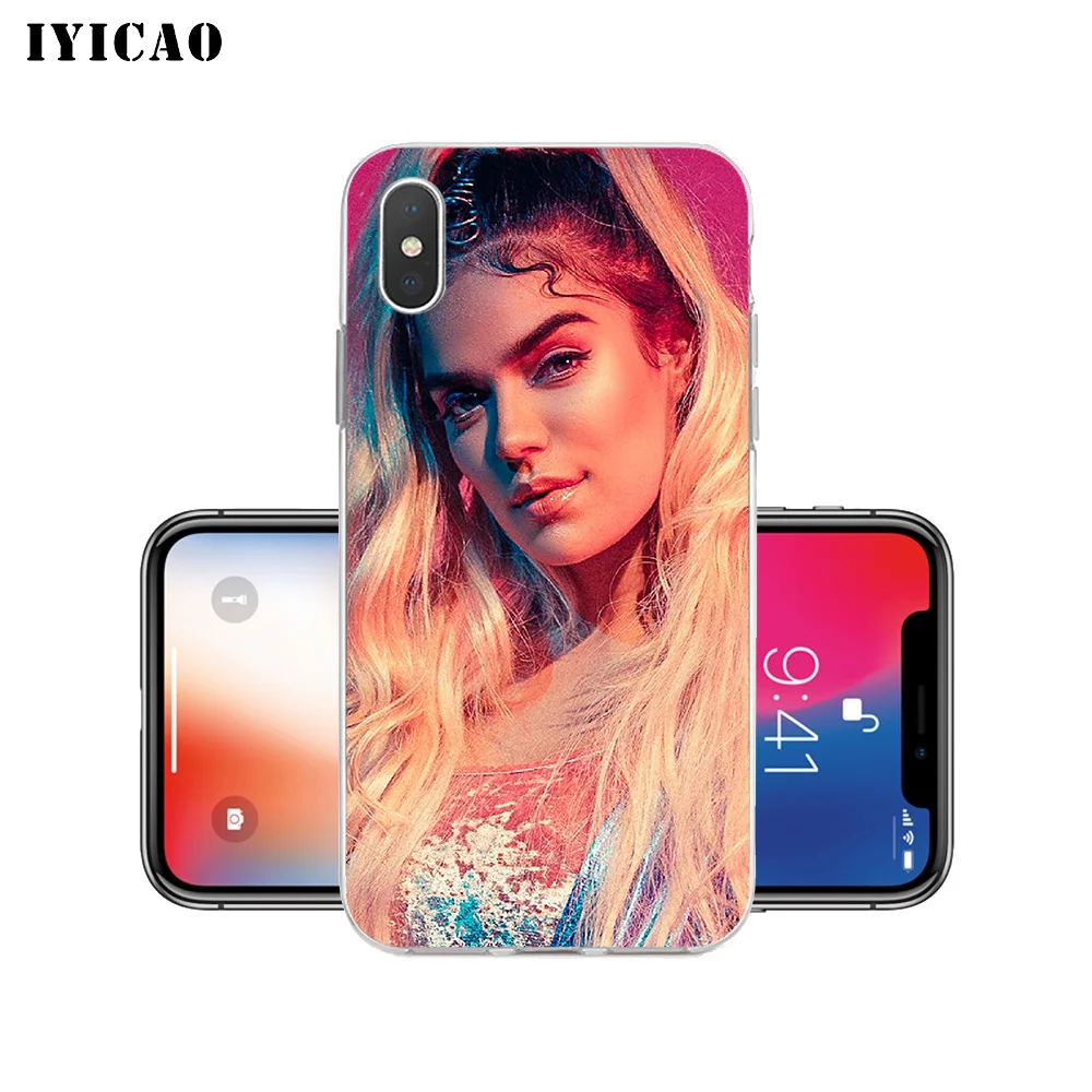 Мягкий силиконовый чехол для телефона IYICAO Latin singer Karol G iPhone X XR XS MAX 6 6s 7 8 Plus 5 5S SE TPU |