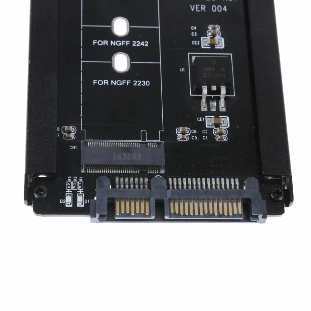 Металлический Чехол CY B + M Socket 2 M.2 NGFF (SATA) SSD до 5 SATA адаптер для 2230/2242/2260 мм M2
