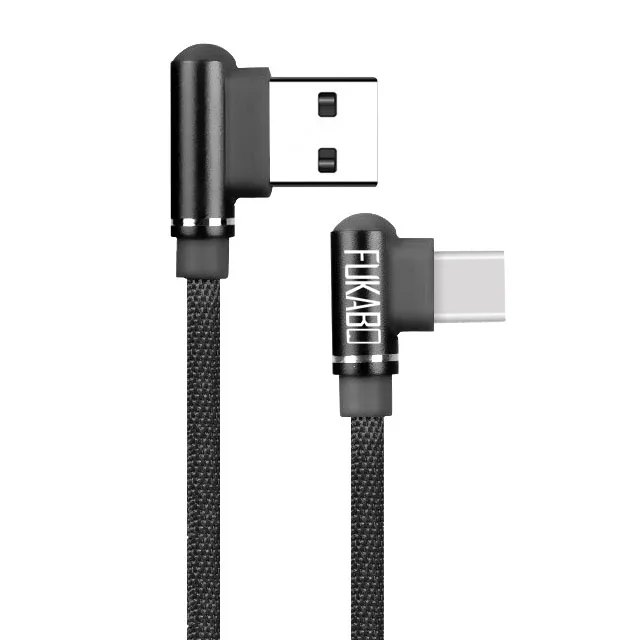 Black - For Type C 3,0 Micro USB быстрый заряд кабеля USB кабель для передачи данных для samsung iPhone huawei type C USB кабель для xiaomi redmi USB кабель для зарядки - Цвет: Black - For Type C
