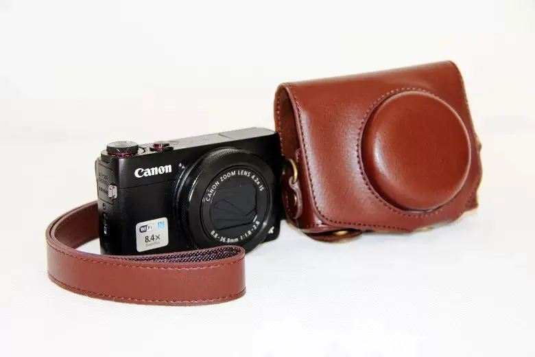 Новый Модный чехол для камеры Canon Powershot G7X сумка цифрового фотоаппарата с ремешком