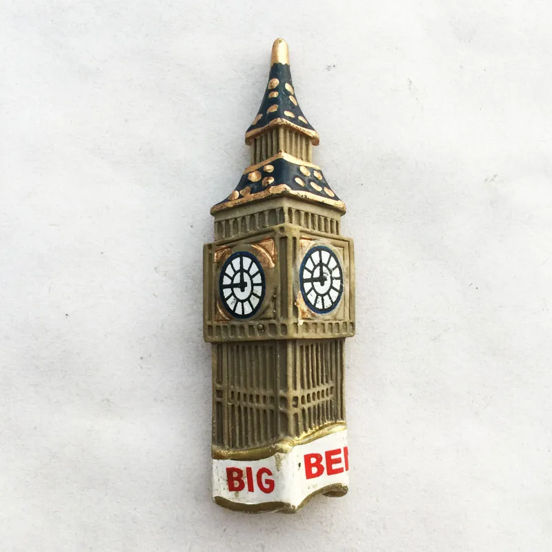 Магнитная наклейка на холодильник Lychee London Big Ben известный Ландшафтный магнит