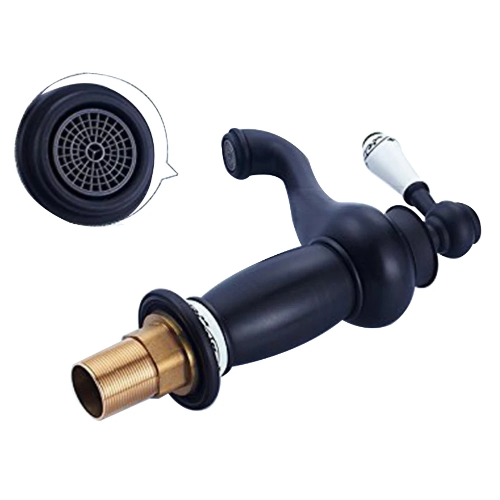 New All copper ceramics Single Handle hole kitchen Washing basin chrome Faucet | Обустройство дома
