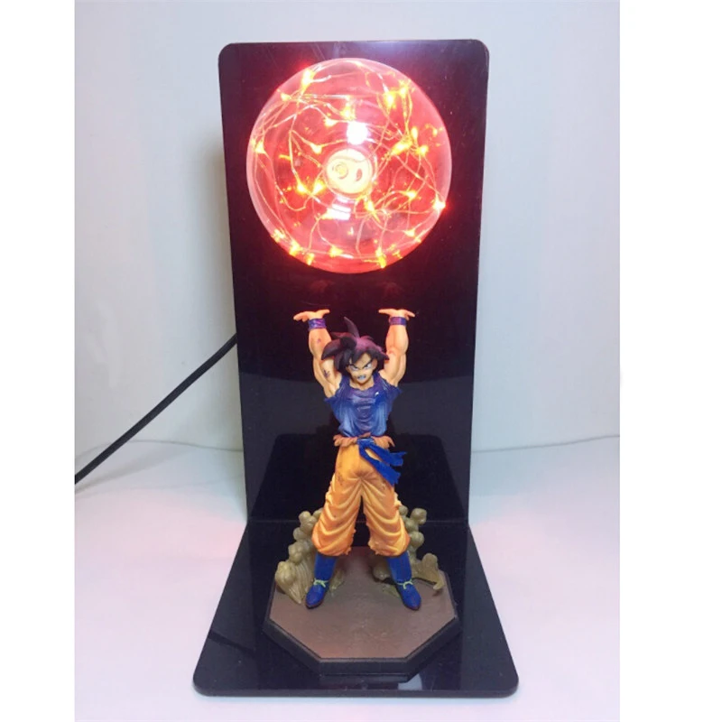 Leedome Dragon Ball Son Goku мощные бомбы светодиодная лампа для аниме настольная в красочном
