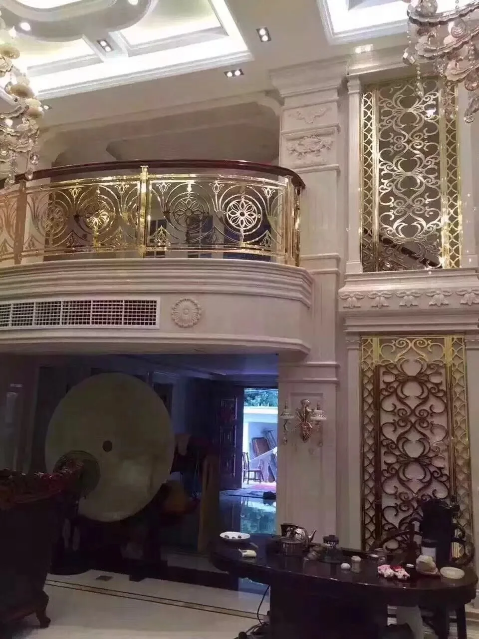 freeshipping Aluminum-magnesium alloy fence rails handrails height 850mm customer armrest project stairs | Обустройство дома