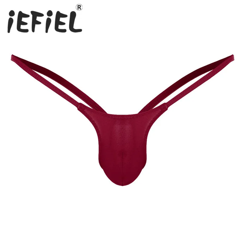 IEFiEL/супер мягкое сексуальное нижнее белье для мужчин с низкой посадкой бандаж