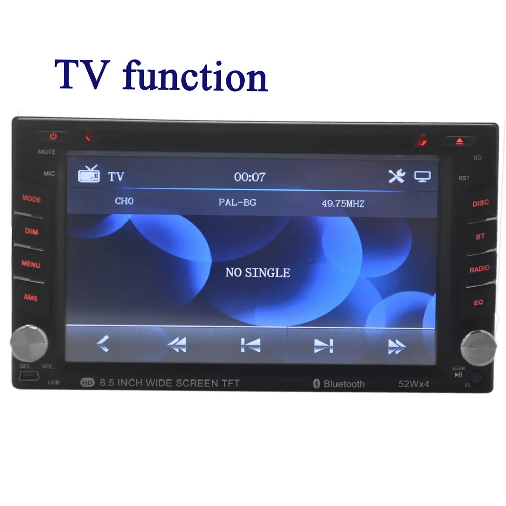Авторадио с 7 &quotдистанционным управлением USB/SD/AUX сенсорным экраном Стерео 2 Din DVD/CD
