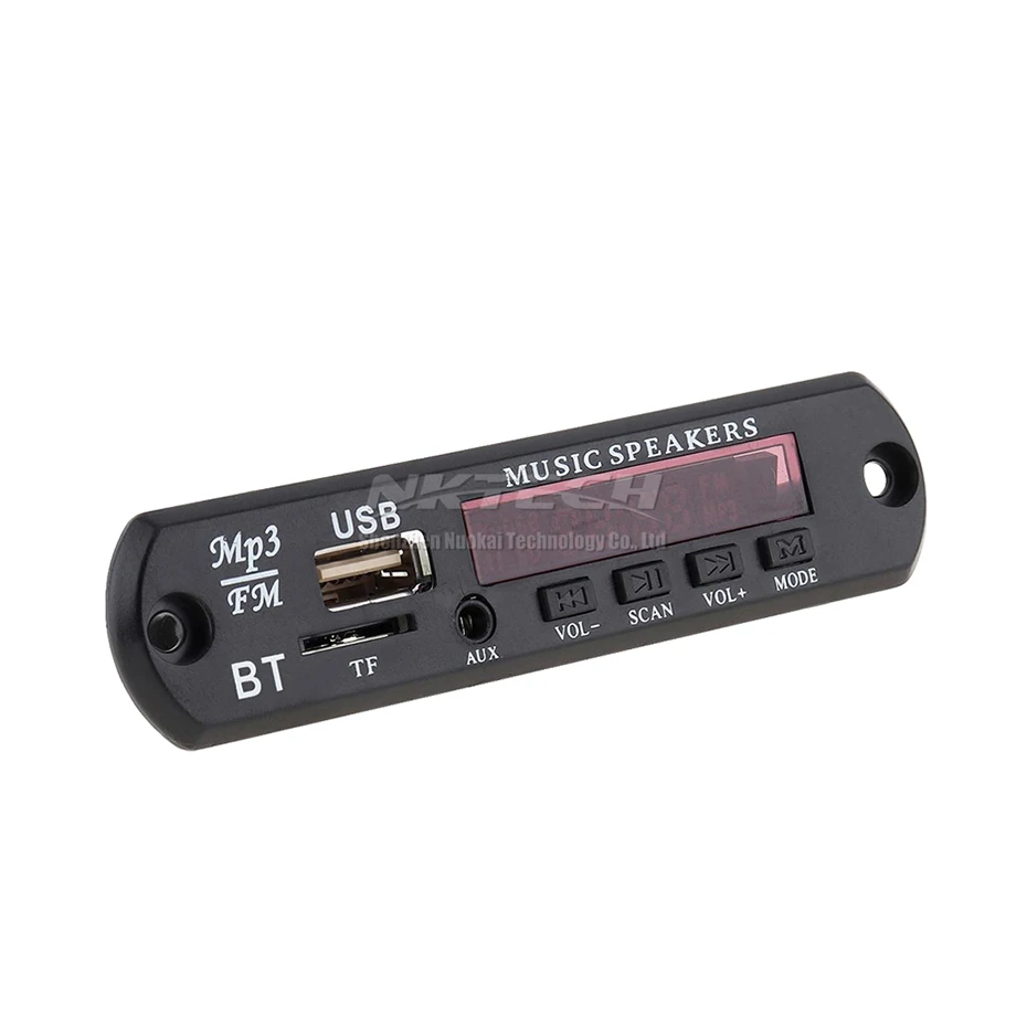 NKTECH усилитель MP3 декодер плата цифровой Bluetooth 4 0 без потерь APE FLAC плеер AUX TF карта FM