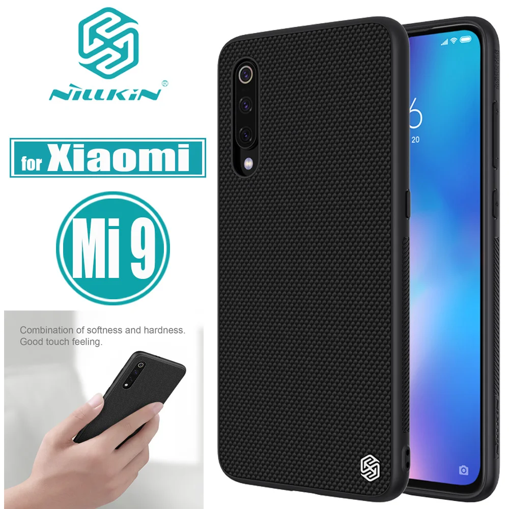 Nilkin Xiaomi mi 9 чехол mi 9 чехол NILLKIN текстурированный Жесткий PC+ мягкий, роскошный, из ТПУ Жесткий PC пластик полная крышка для телефона для Xiao mi M9 Pro