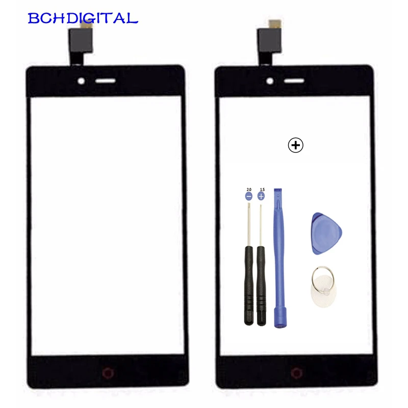 ZTE044 черный/белый/золотой для ZTE Nubia Z9 mini NX511J Z9Mini сенсорный экран дигитайзер детали