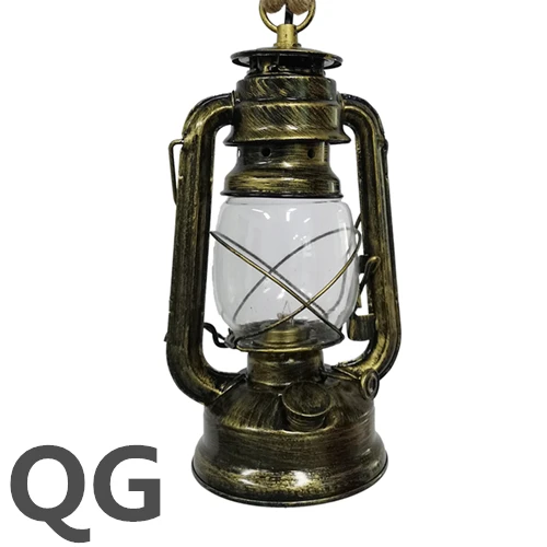 Color QG Винтажные подвесные светильники Подвесная лампа E27 пеньковый фонарь на веревке керосин Ретро подвесные светильники подвесной светильник Промышленный домашний декор - Цвет корпуса: Color QG
