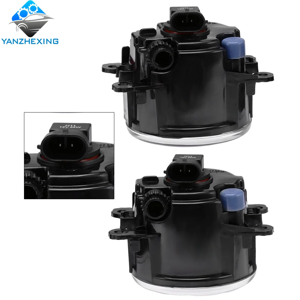 Гальваническая/черная противотуманная фара с передним Бампером для FORD Fiesta 09-12