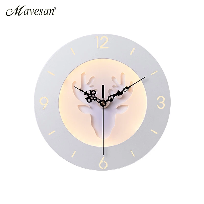 Настенные лампы с часами для гостиной спальни 22 Вт|wall lamp|wall light indoorled wall |
