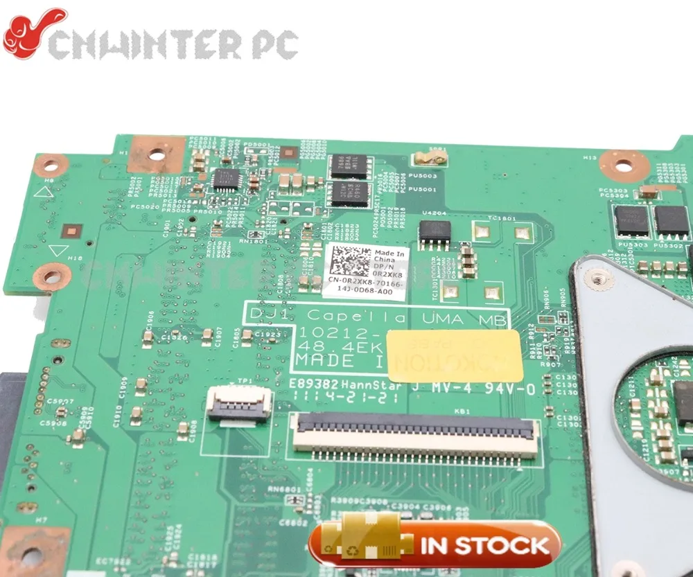 Материнская плата NOKOTION для ноутбука DELL N4030 материнская CN 0R2XK8 R2XK8 48.4ek19. 011 HM57 DDR3