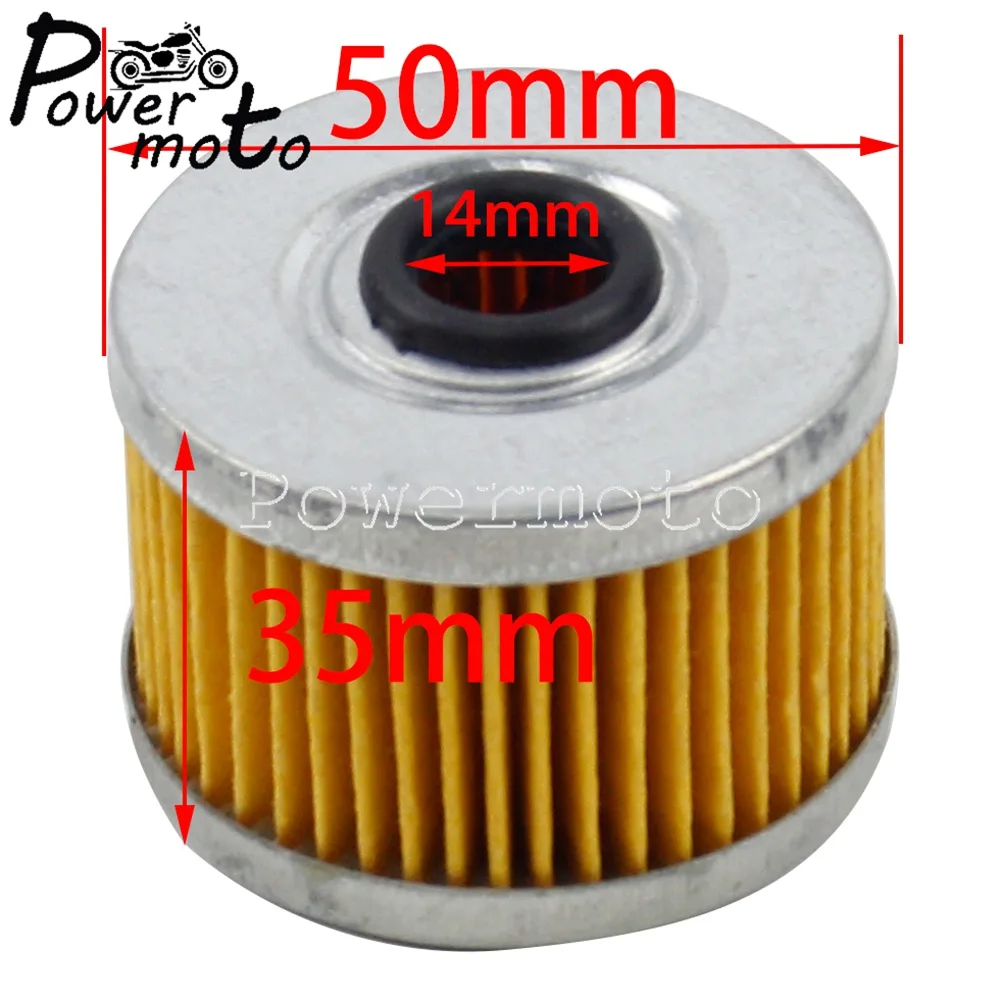 Масляный фильтр Powermotor для Honda ATC250 ATC350 X CBF125 CBF250 TRX 250 300 350 400 420 450 500 XL125 2002