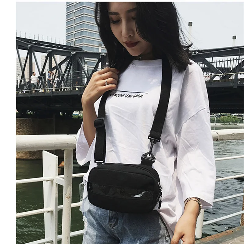 2018 Новое поступление Холст Малый Посланник груди сумки мини кошелек на плечо