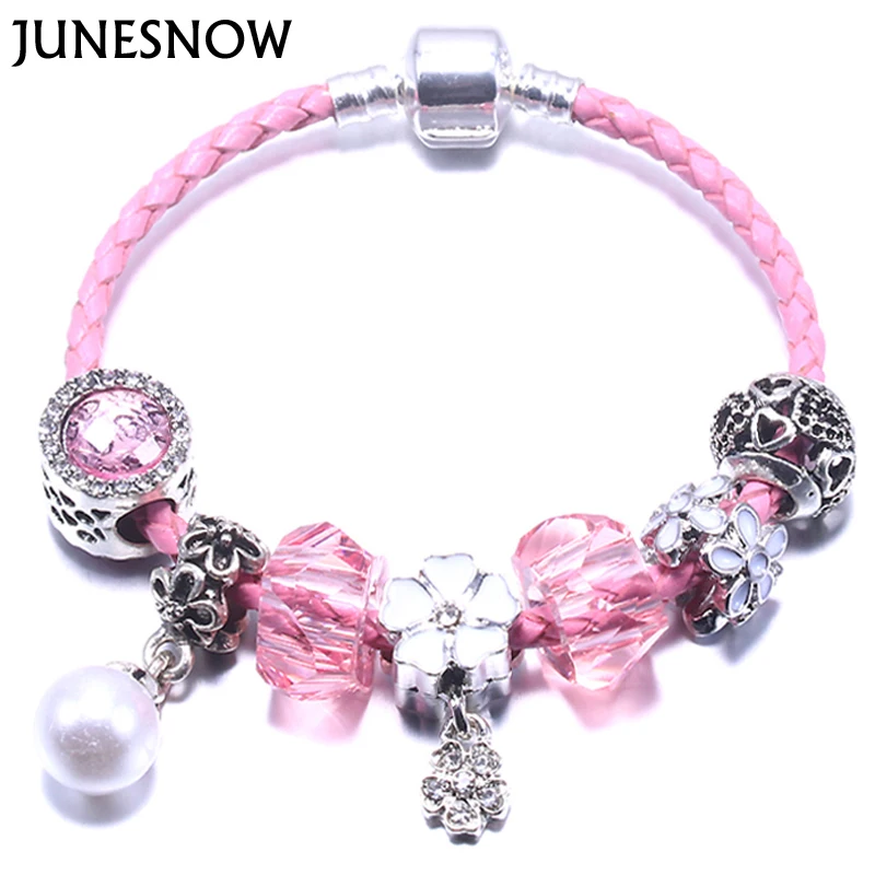 2017 новая мода королева Посеребренная цепочка Ювелирные изделия Амулеты Браслет