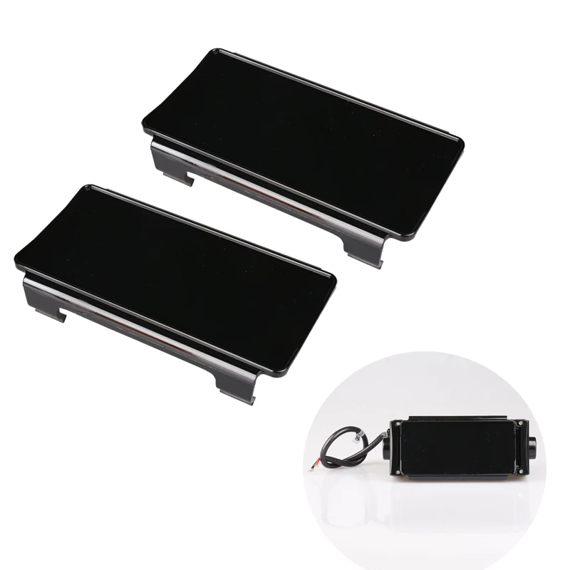 Set 12inch Black 6 дюймов 8 дюймов черный светодиодный светильник, панель покрывает прямой изогнутый светодиодный светильник, комплект для 4x4 4WD SUV ATV UTV внедорожных автомобилей JEEP Trucks - Цвет: Set 12inch Black