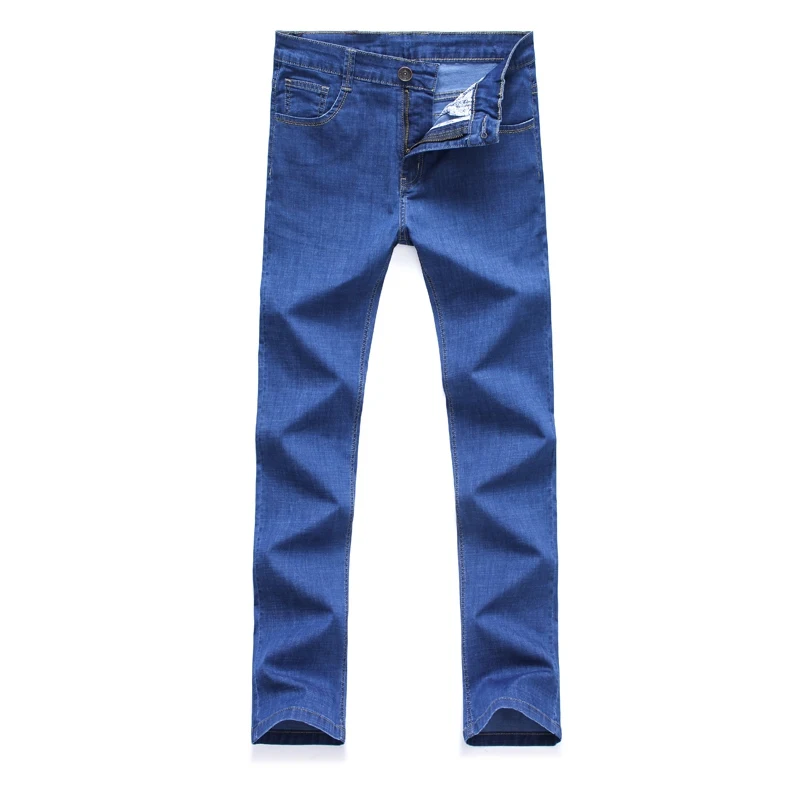 1836blue Новинка, мужские брендовые джинсы, модные мужские повседневные узкие прямые джинсы с высокой талией, обтягивающие джинсы, черные мужские брюки - Цвет: 1836blue