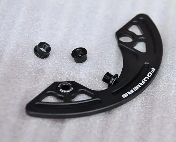 CNC сплав MTB велосипедная цепь Bash Guard крепление направляющая для кольца 30-40T p.c. D 104