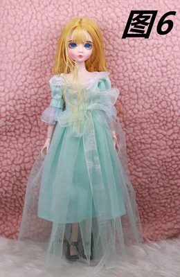 06 Дешевые blyth BJD кукла Косметика diy 29 см высокий подарок кукла с одеждой - Цвет: 06