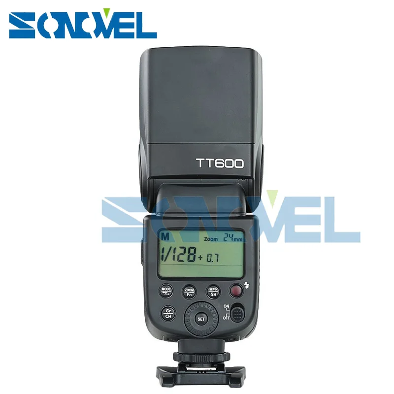 Беспроводная вспышка Godox TT600 2 4G GN60 Master/Slave для камеры Canon Nikon Pentax Olympus Fujifilm Panasonic |