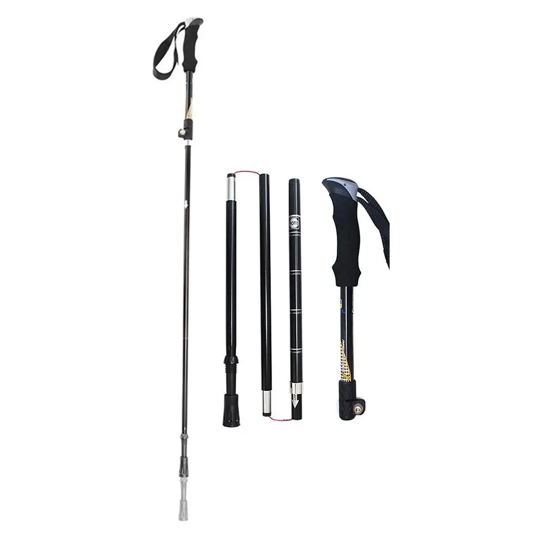Портативный амортизирующий альпеншток для кемпинга на открытом воздухе палки