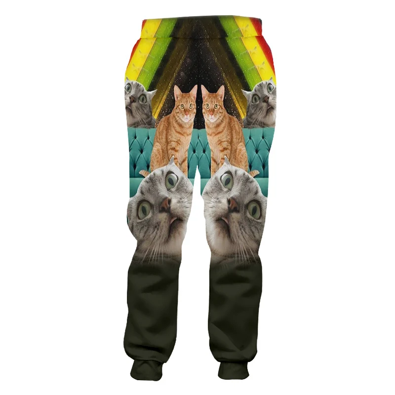 OGKB повседневные штаны для мужчин Горячие Длинные свободные животные 3D брюки с