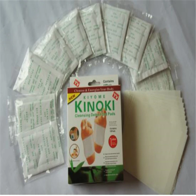 10 шт./лот, 10 шт. пластырей+ 10 шт. клеи, золото премиум Kinoki детоксикационные подушечки для ног, органические травяные очищающие патчи, травяные очищающие патчи