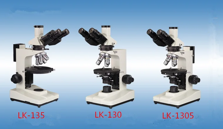 Поляризованная светильник вая микроскопия для прохождения и отражения стекла |