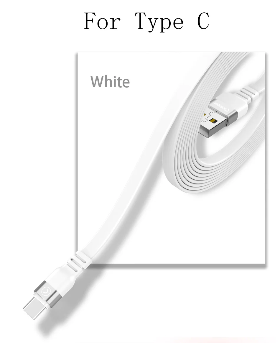 Sliver For Type C Шнур зарядки мягкий CASEIER Micro USB кабель мягкий силиконовый быстрой зарядки синхронизации данных кабель для samsung huawei Xiaomi LG type c Android Прочный USB шнур шнур силиконовій для бижутерии кабель micro usb - Цвет: Sliver For Type C