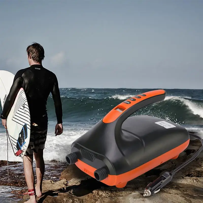 SUP Портативный электрический воздушный насос для резиновых лодок доска серфинга