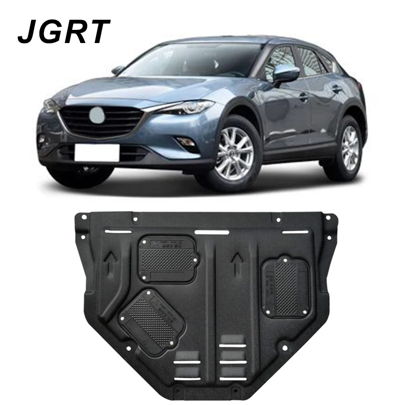 Стайлинг автомобиля для Mazda 1 шт. защита двигателя из пластмассы и стали с