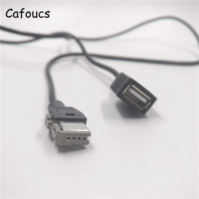 USB коннектор Cafoucs для Peugeot 207 307 308 408 Citroen Sega RD43 RD45 RD9|cd cable|rd45 cablecitroen usb cable |