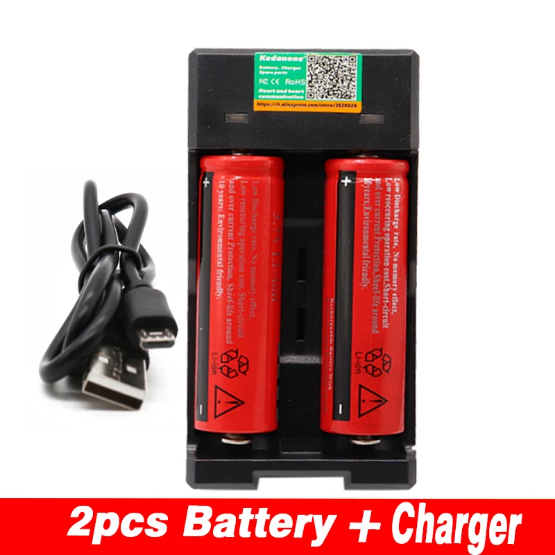 100% Высокое качество 6800mAh 3 7 V 18650 литий ионные аккумуляторы аккумуляторная батарея