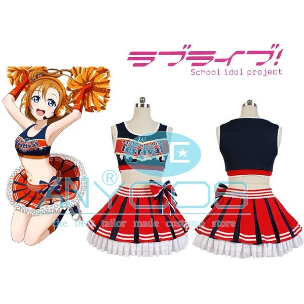 Женский костюм для косплея LoveLive Maki Nishikino униформа чирлидеров летнее платье без