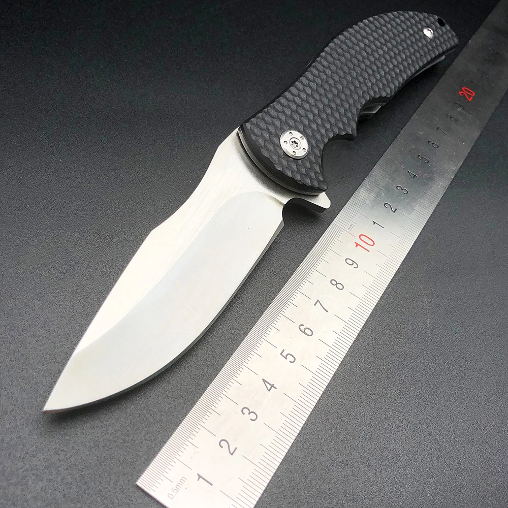 ZT0606 тактический складной нож 8cr13mov лезвие G10 деревянная ручка походные карманные ножи для выживания шарикоподшипник Флиппер Открытый Инструменты